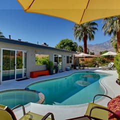 Palm Springs Perfection - Orange Pop Palm Springs